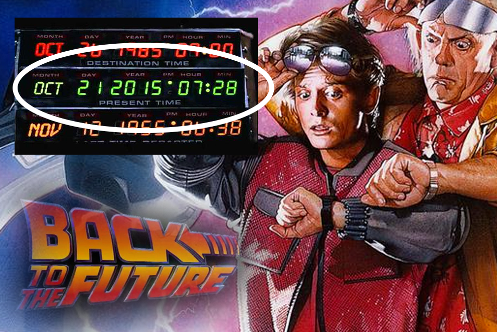Back to the Future Day #bttf2015 @backtothefuture